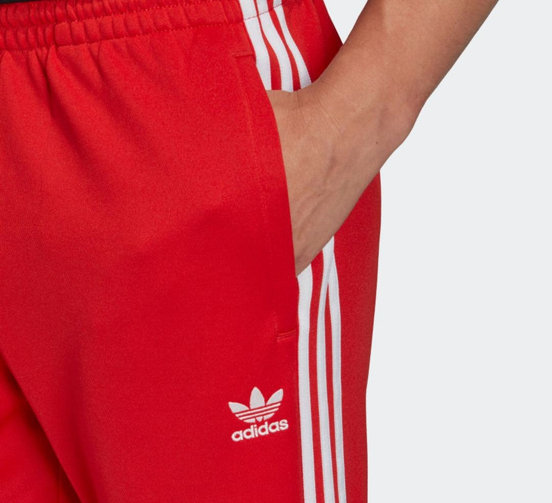 Original Adidas SST Track Pants for Men - Red | Gym & Casual Wear