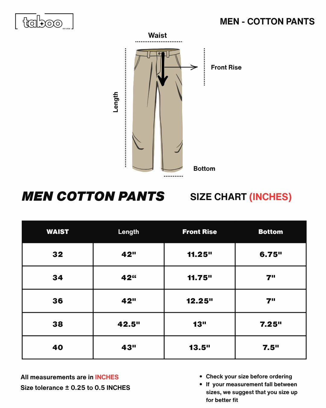 Men's Premium Cotton Drawstring Trousers - Beige