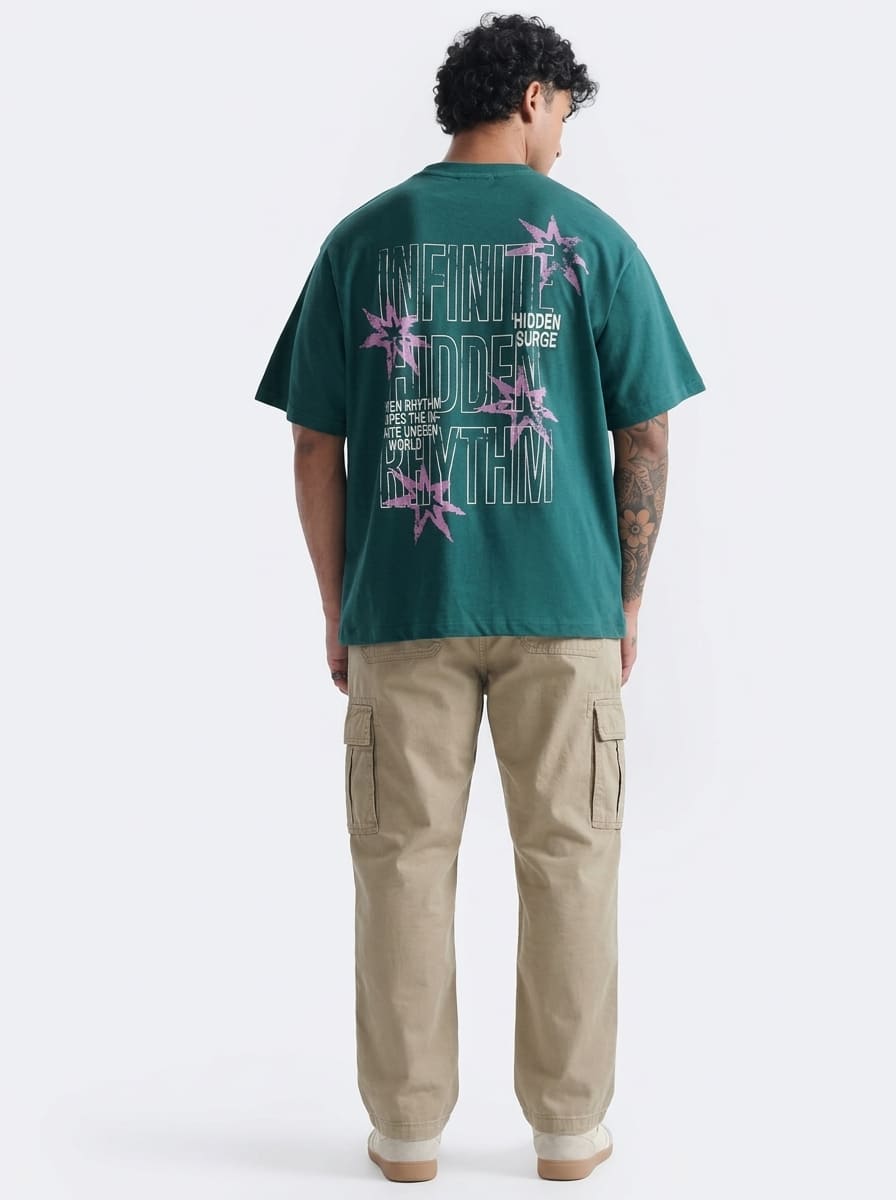 Men Relax Fit Cargo Trouser Beige | Khaki