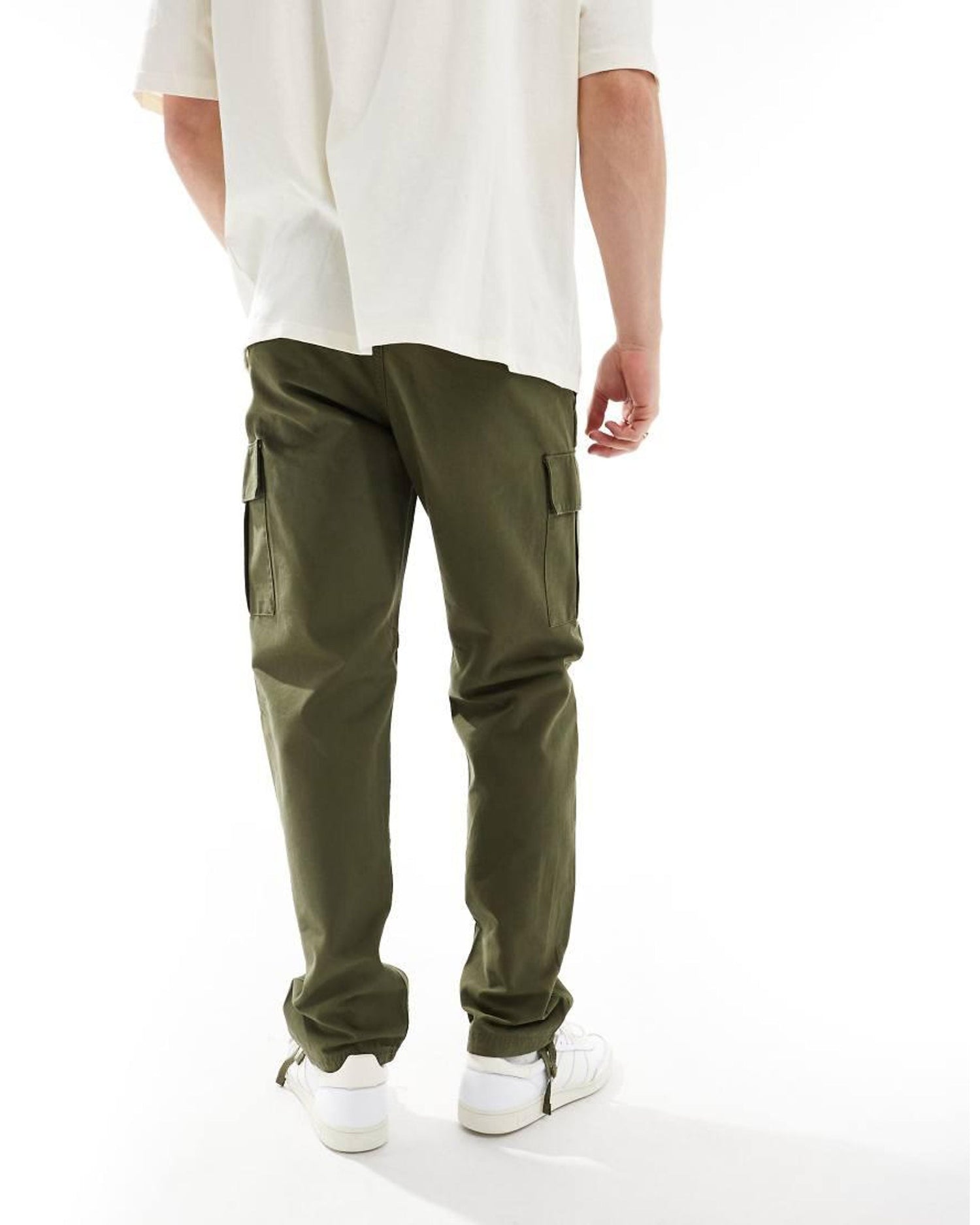 Jack & Jones Men relax fit cargo trouser - Green