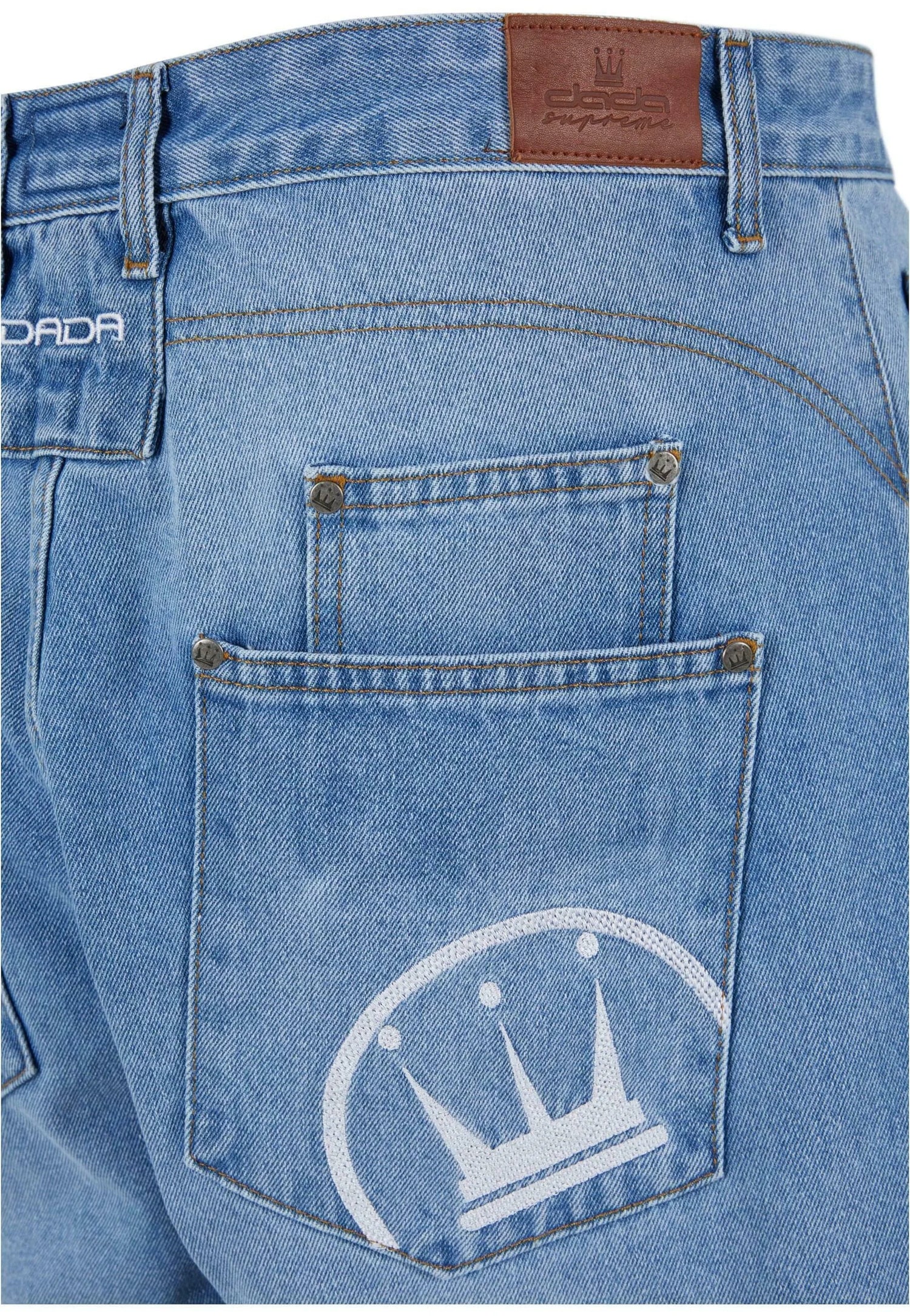 DADA SUPREME FREEDOM - Relaxed Fit Baggy Jeans - Mid Blue | Export