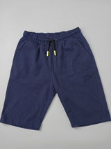 Breakout Boy Terry Cotton Summer Shorts - Navy