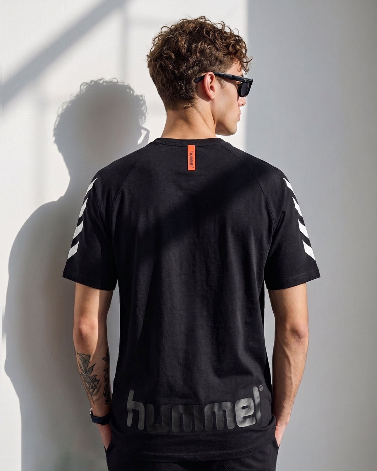 Hummel Cotton Graphic T-Shirt - Black