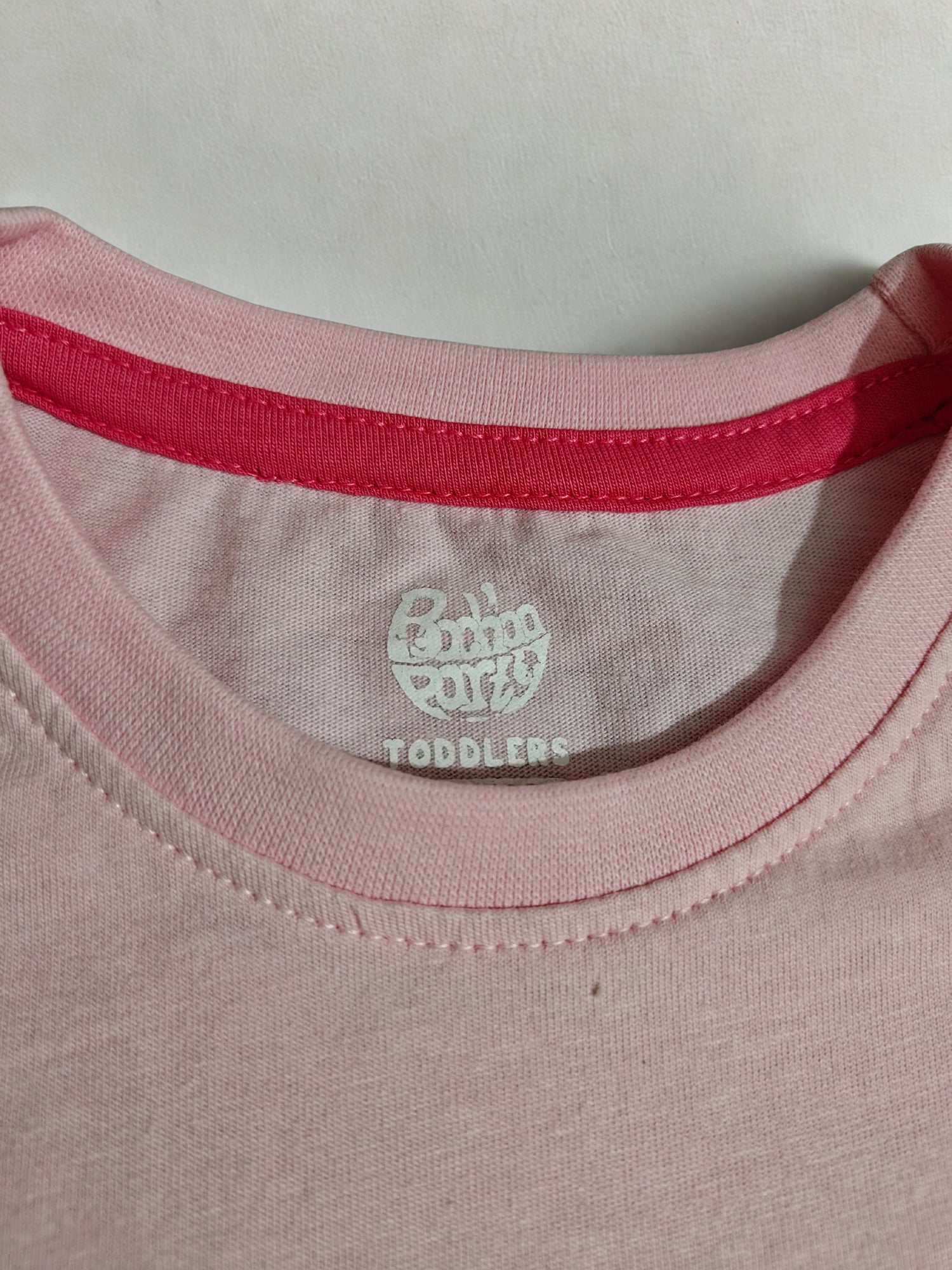 Bachaparty Girls Boxy Fit Graphic T-Shirt - Pink