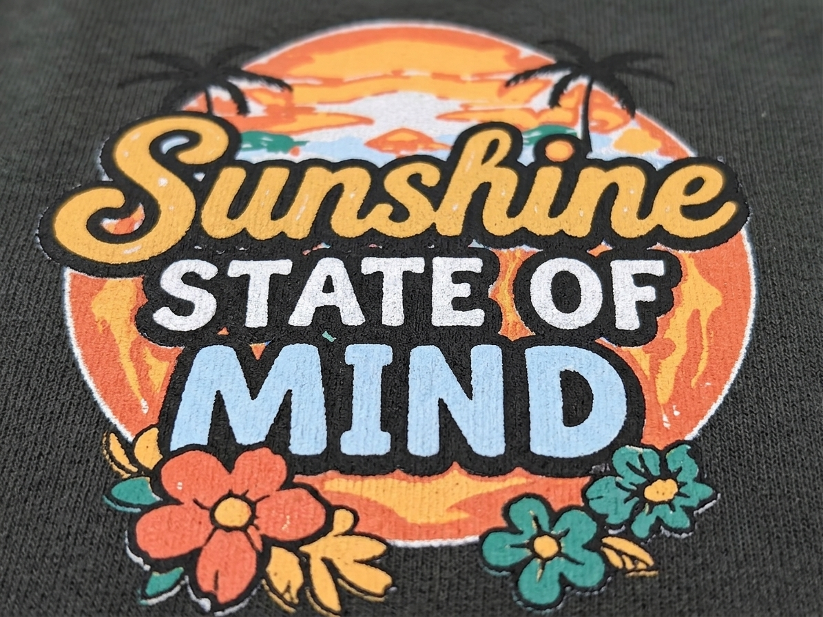 Leisure Club Boys Graphic T-Shirt and Shorts Set – sunshine state of mind (2 to 8 Years) - Dark Olive
