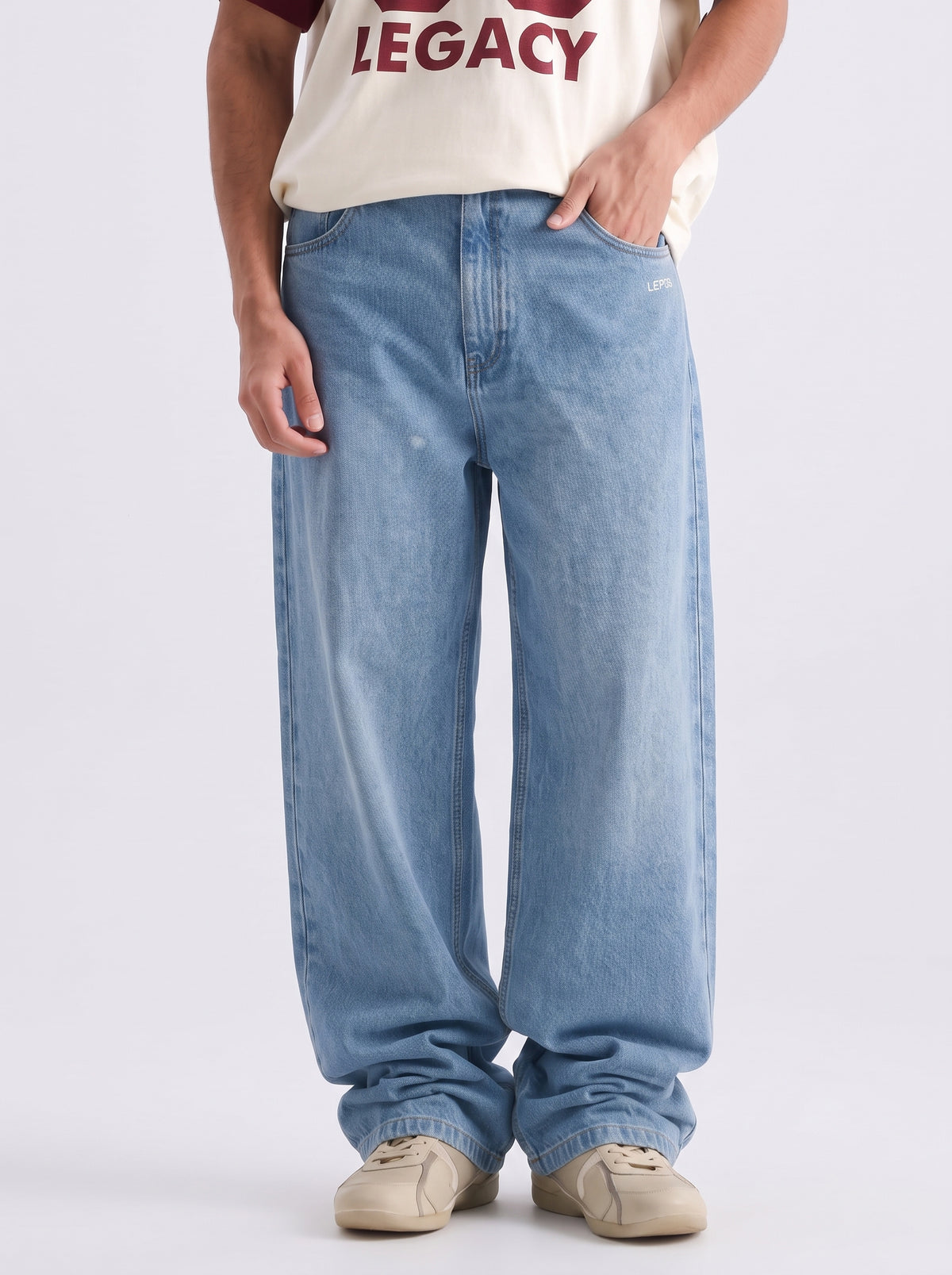 Men's Relaxed Fit Baggy Jeans