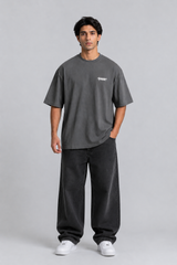 Men’s Premium Oversized Charcoal T-Shirt