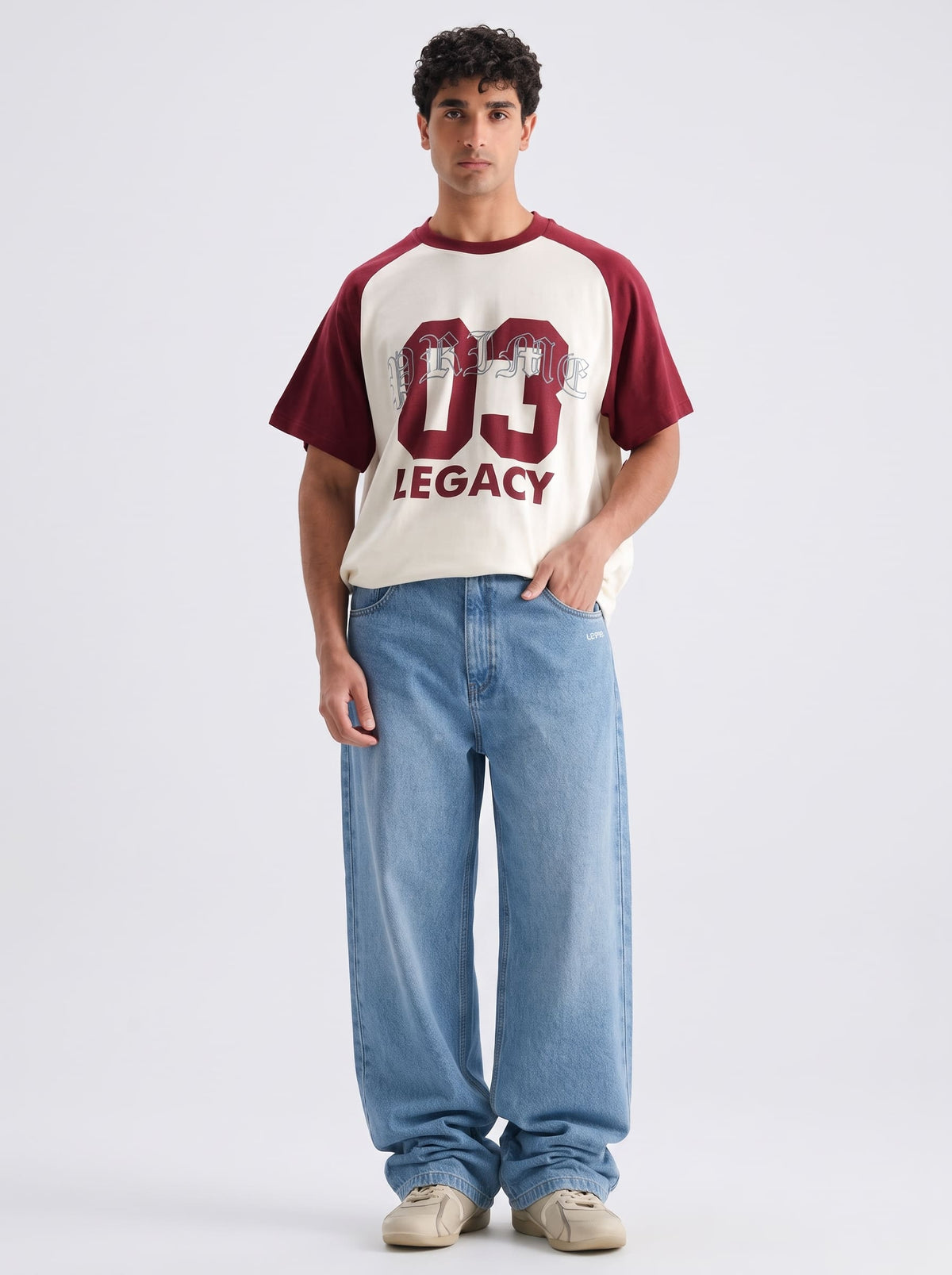 Men's Relaxed Fit Baggy Jeans