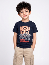 Breakout Boys Transformers Graphic T-Shirt – Navy Blue