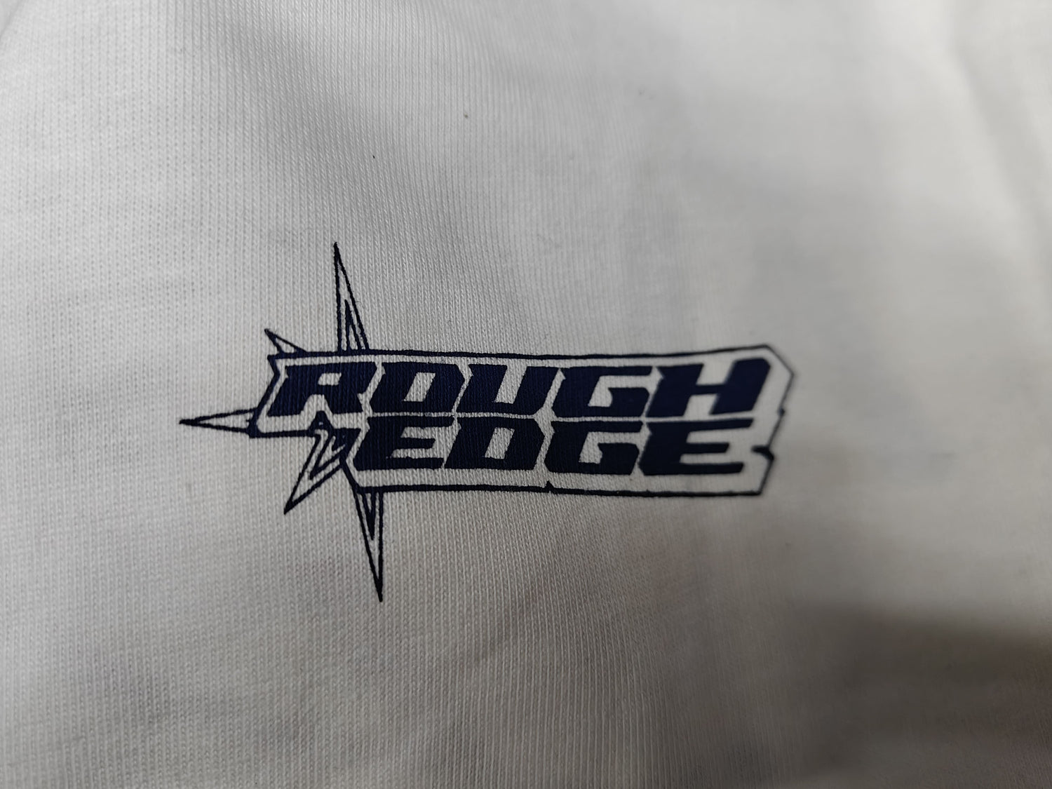 Premium Oversized White Drop Shoulder T-Shirt – 180 GSM Cotton | RoughEdge