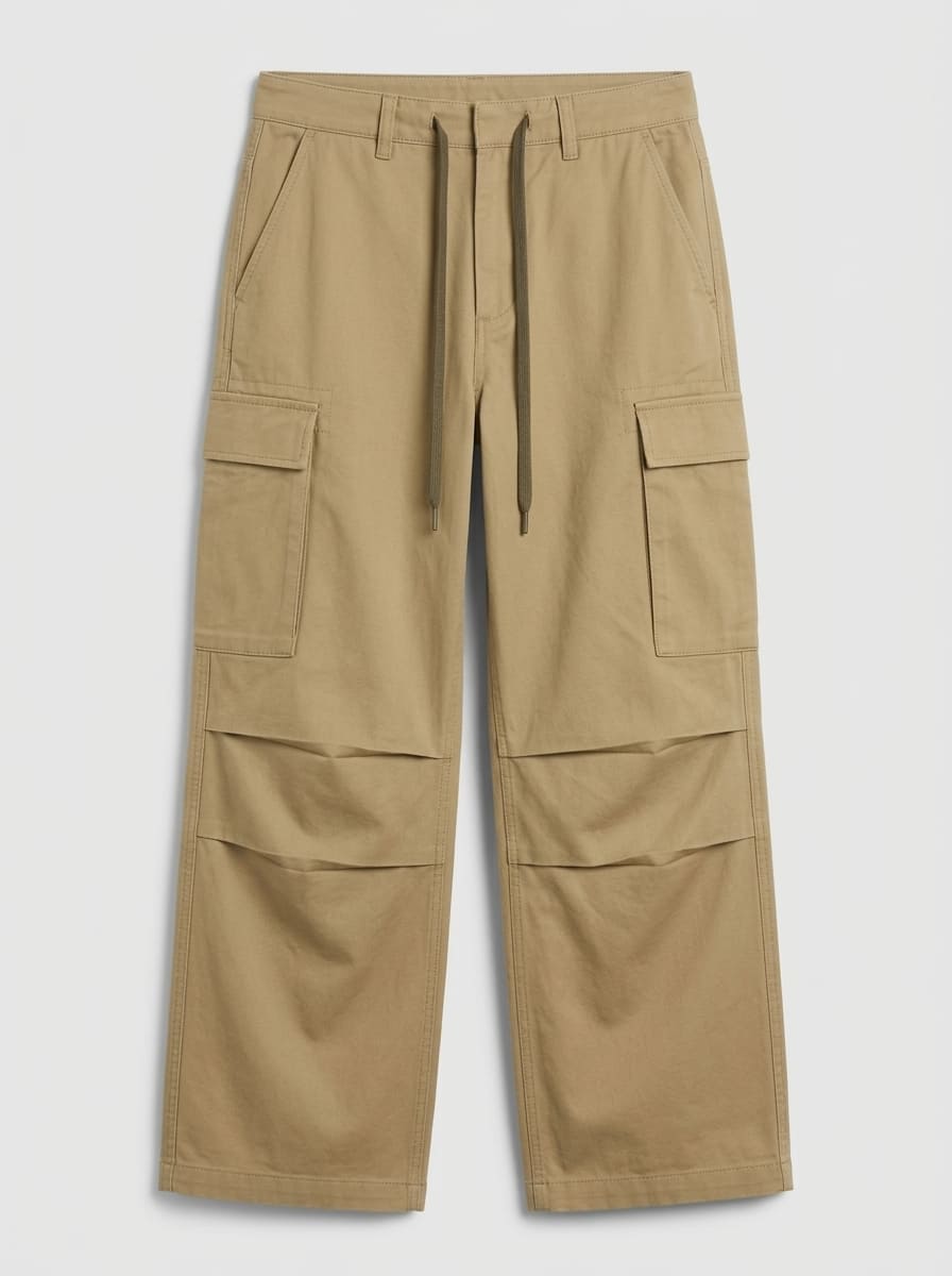 Men’s Cargo Jeans – Baggy Fit | Khaki