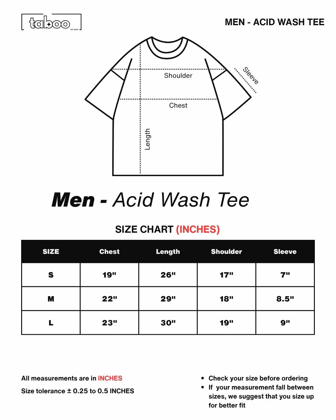 Men's Acid Wash Dark Grey Tee - Export Premium T-Shirt