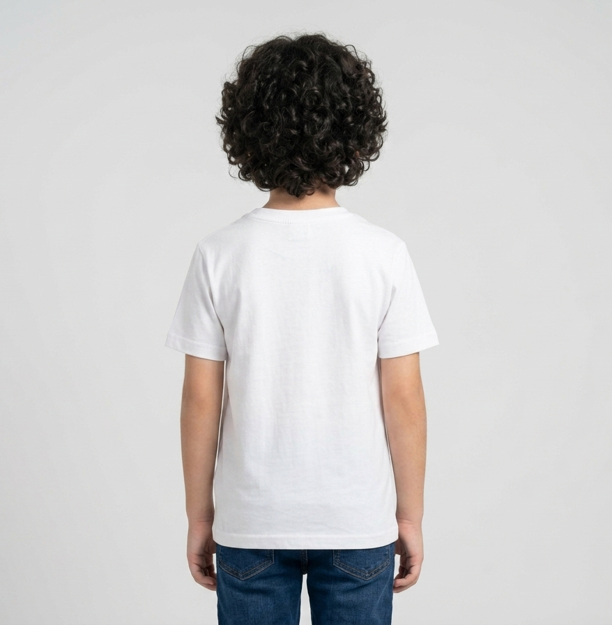 Boy League 97 Athletic Graphic T-Shirt - White