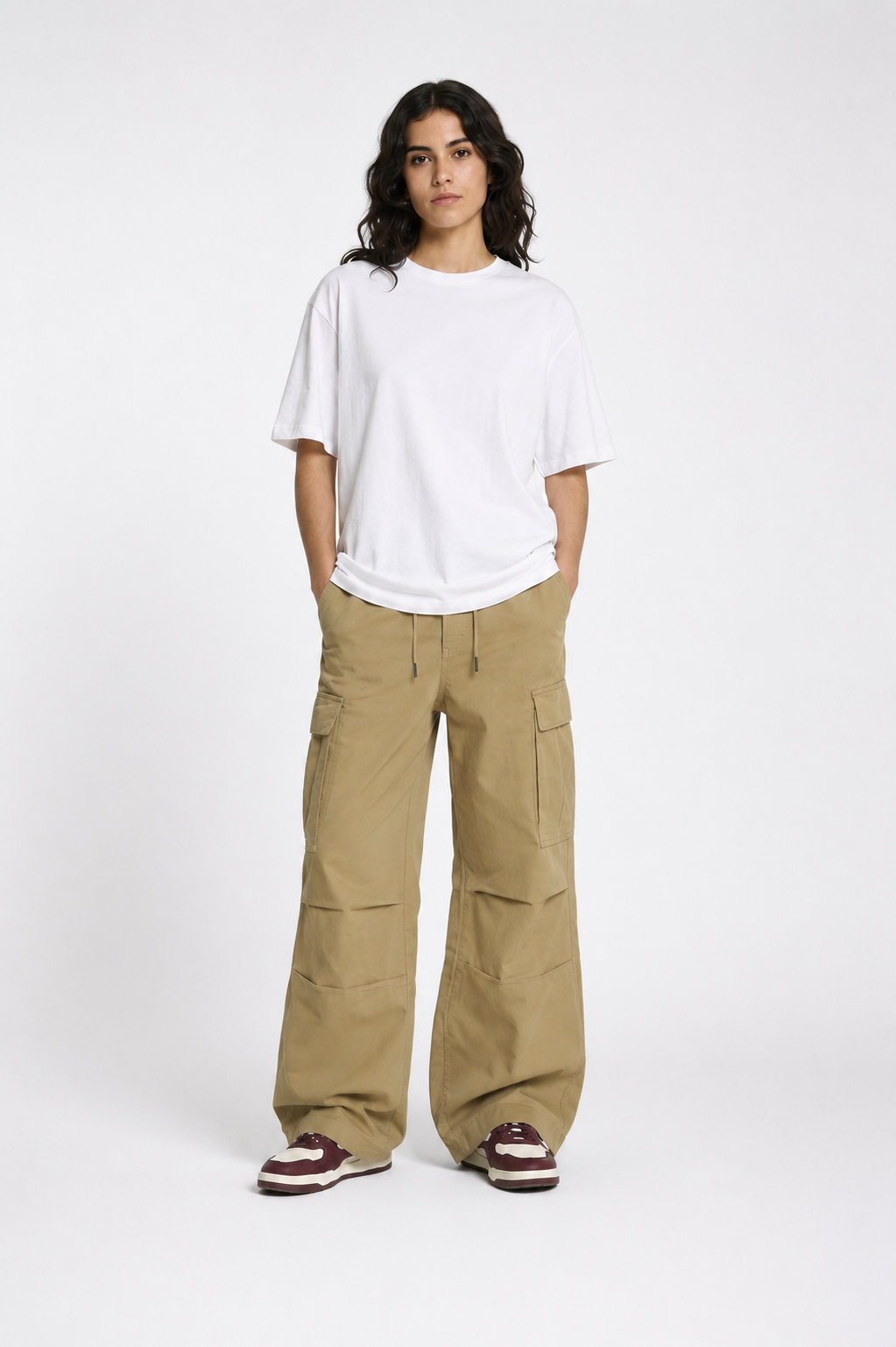 Unisex - Men|Women Premium Cargo Trousers - baggy fit - export leftover