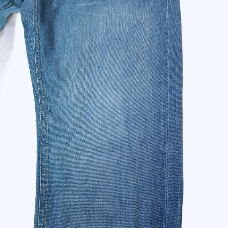 Men Straight Fit Soft Denim Pull&Bear Jeans - Sky Blue